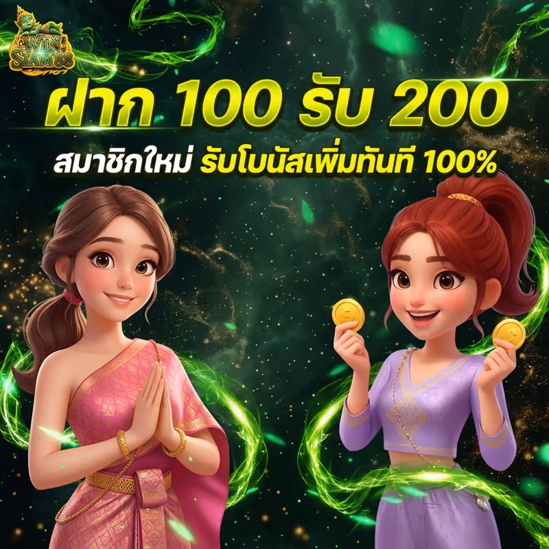 ฝาก 100 รับ 200