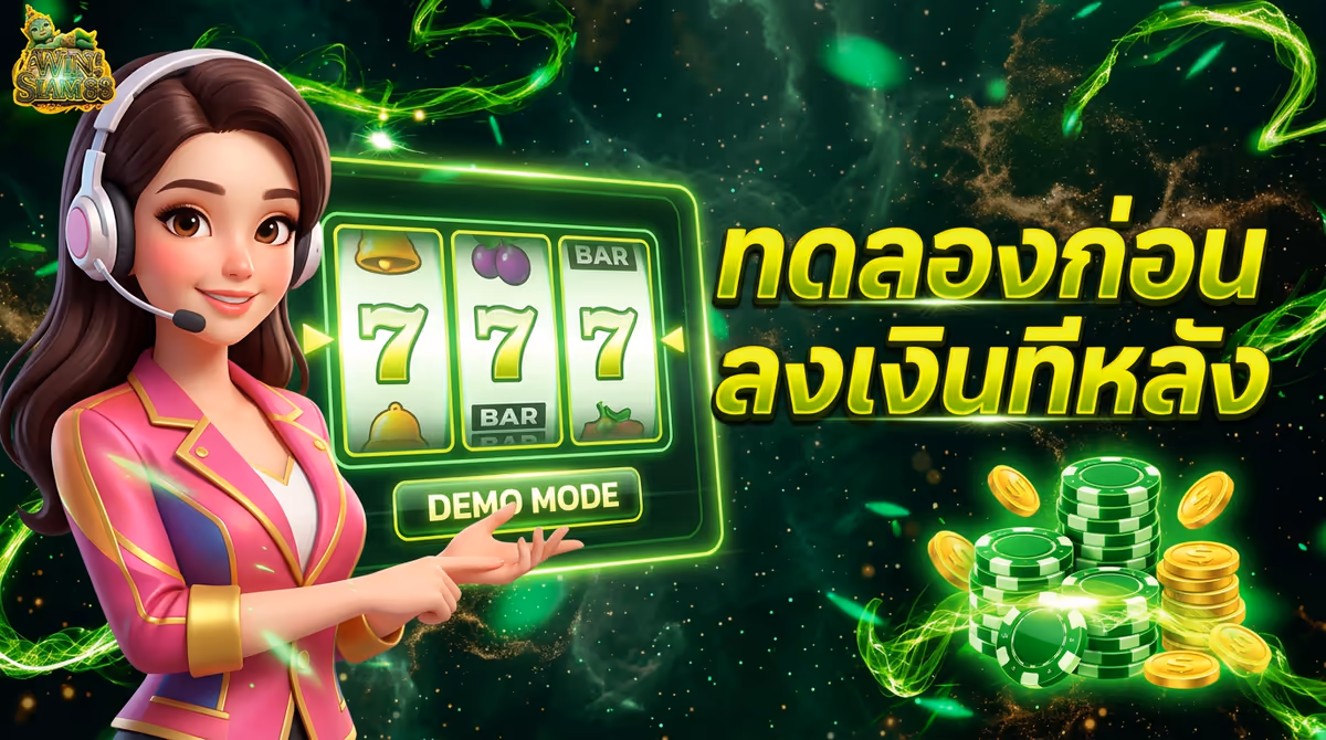 เทคนิคใช้โหมดทดลองเล่นสล็อตฟรี ก่อนลงเงินจริง (ผมทำทุกครั้ง)